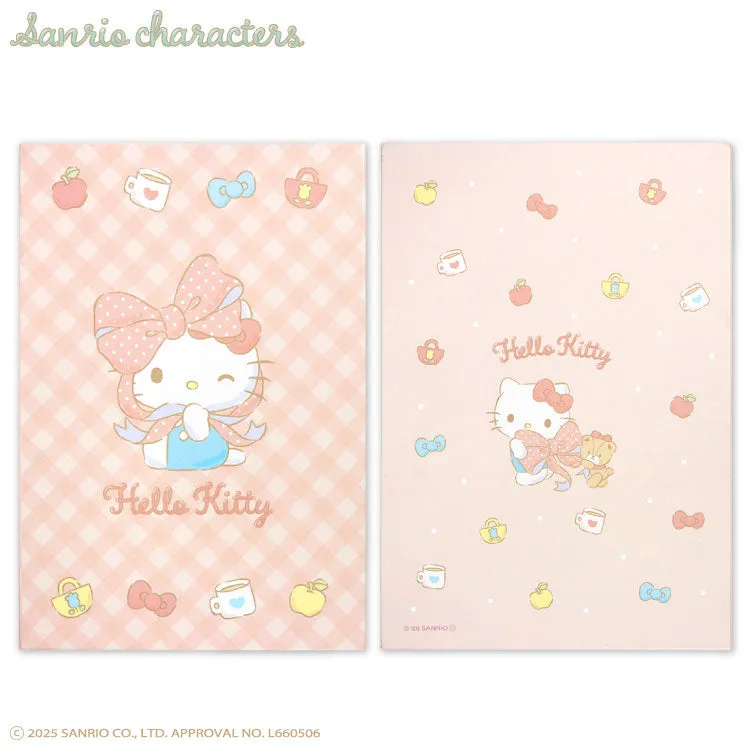 Storage box designed to look like a closed hardcover book, from a Sanrio collaboration